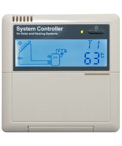 Solar controller display