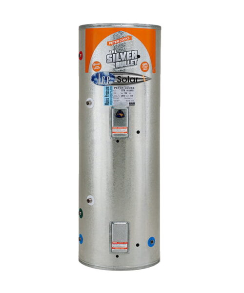 300l solar hot water cylinder with wetback