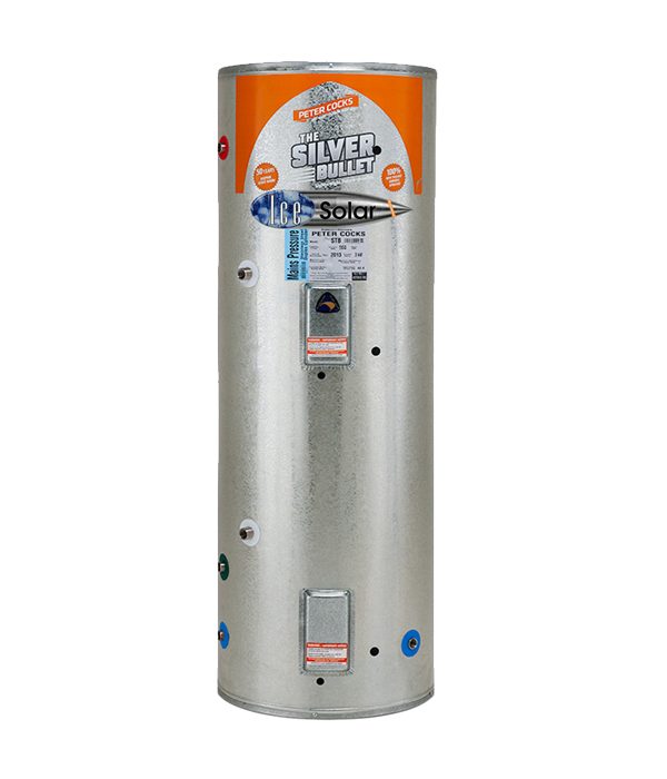 300l solar hot water cylinder with wetback