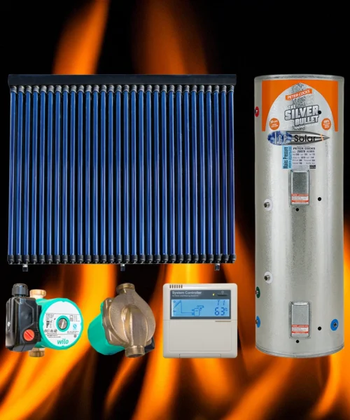 Solar panel hot water cylinder pump controller Product Package Deal wetback