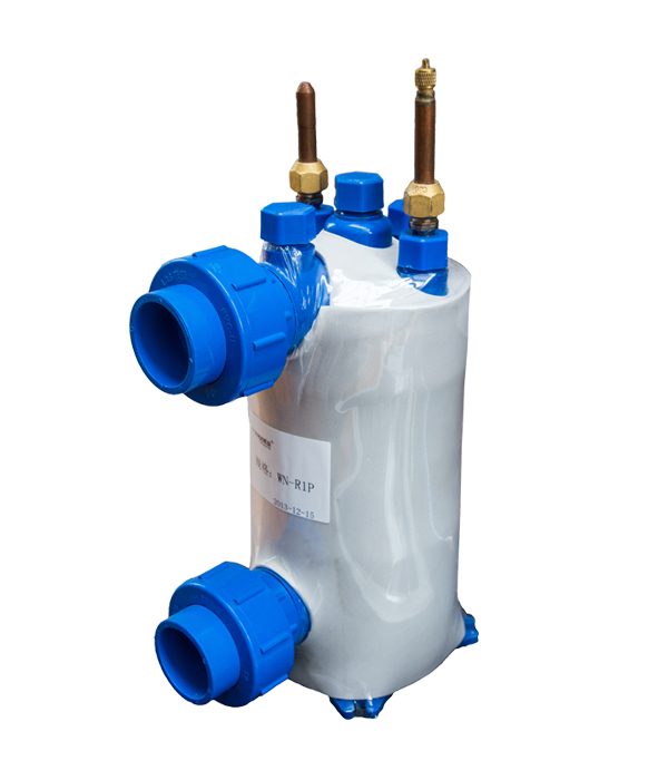 blue heat exchanger