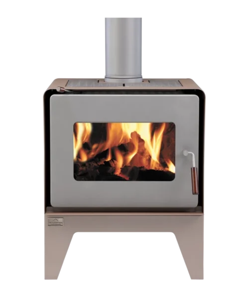 free standing fire Flare Legs woodsman