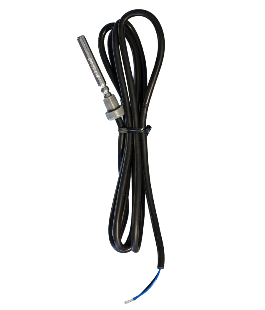 Black 1.5 meter solar temperature sensor